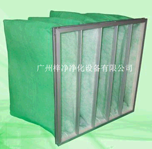 綠色G4級袋式初效過濾器圖片 綠色G4級袋式初效過濾器圖片